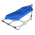 Balanço de dobramento cadeira de balanço Camping Hammock com suporte de quadro